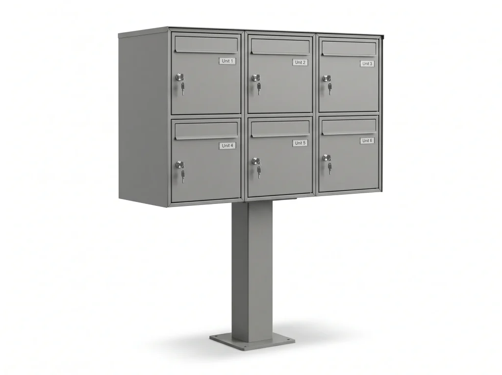 Group of mail boxes image 1