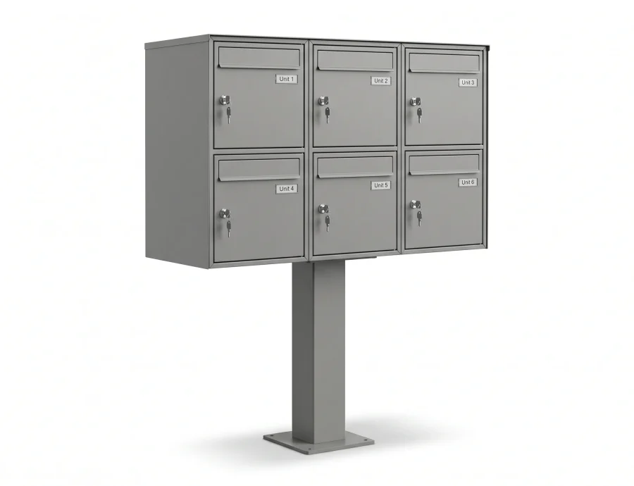 Group of mail boxes image 1